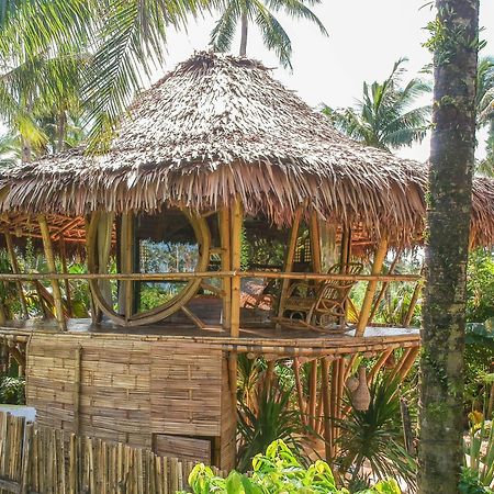 The Bamboo Houses - Tropical Garden & Empty Beach General Luna  Luaran gambar