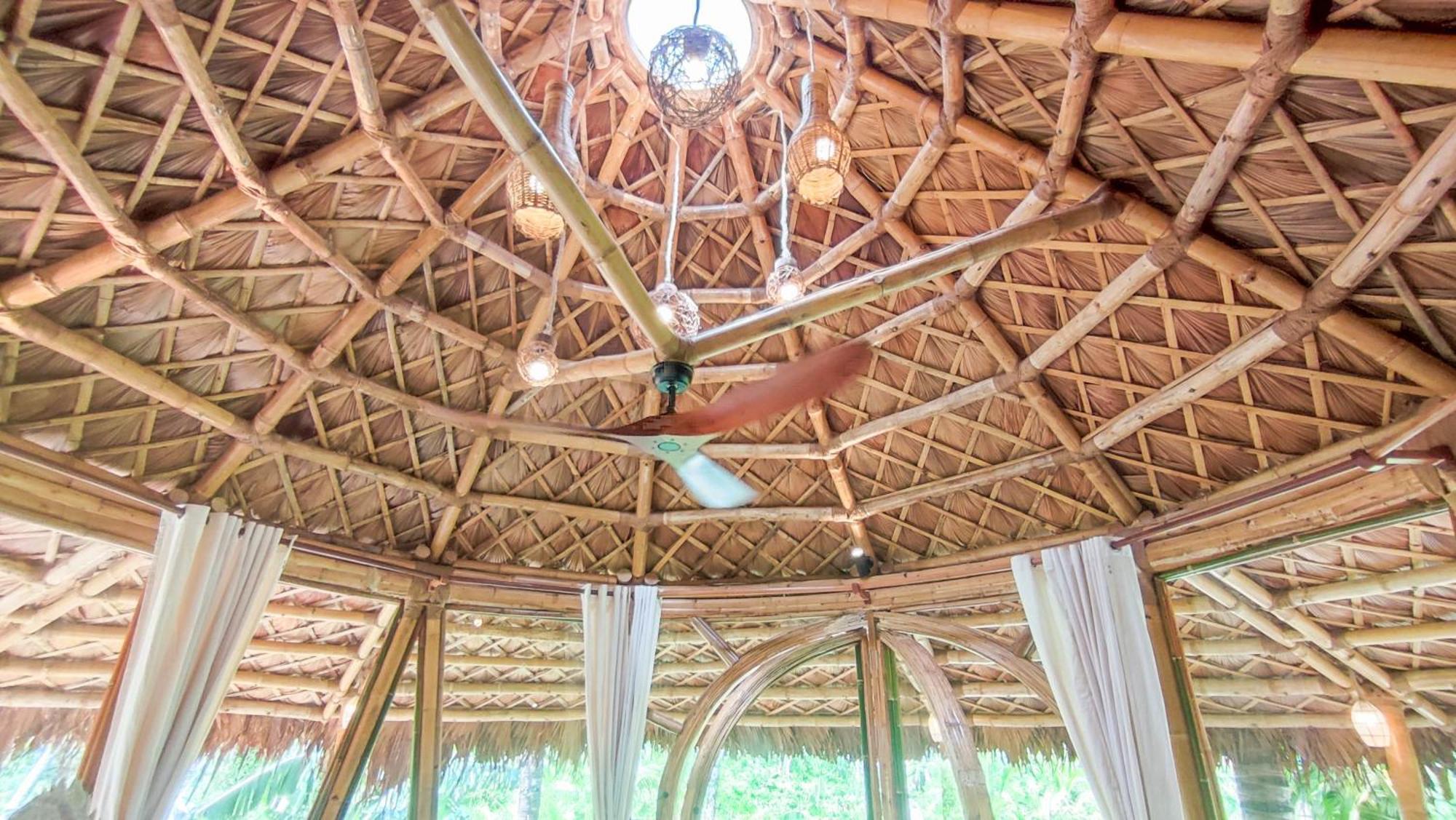 The Bamboo Houses - Tropical Garden & Empty Beach General Luna  Luaran gambar